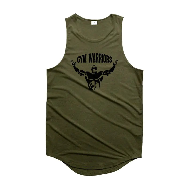 Men's Breathable Polyester Gym Exercise Vest