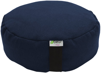 Hemp Zafu Meditation Cushion - 17 oz. Hemp Fabric with Organic Buckwheat Hull fill