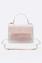 2 Tone Top Handle Transparent Stadium Bag