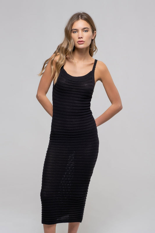 Crochet Cami Midi Dress