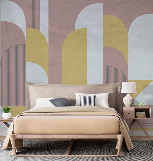 Art Nouveau Mural | Kitchen + Metal