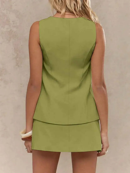 Tank and Skirt Set for Modern Women