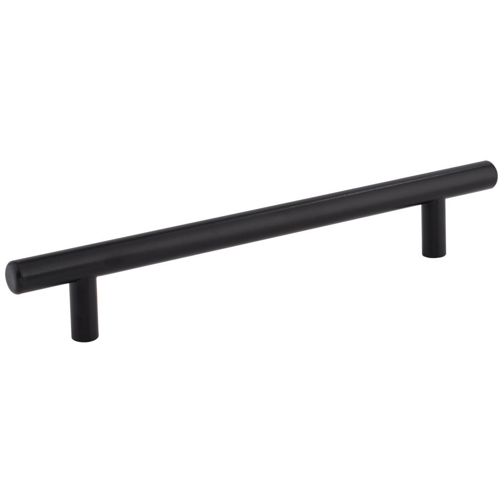 96 mm Center-to-Center Hollow Matte Black Stainless Steel Naples Cabinet Bar Pull