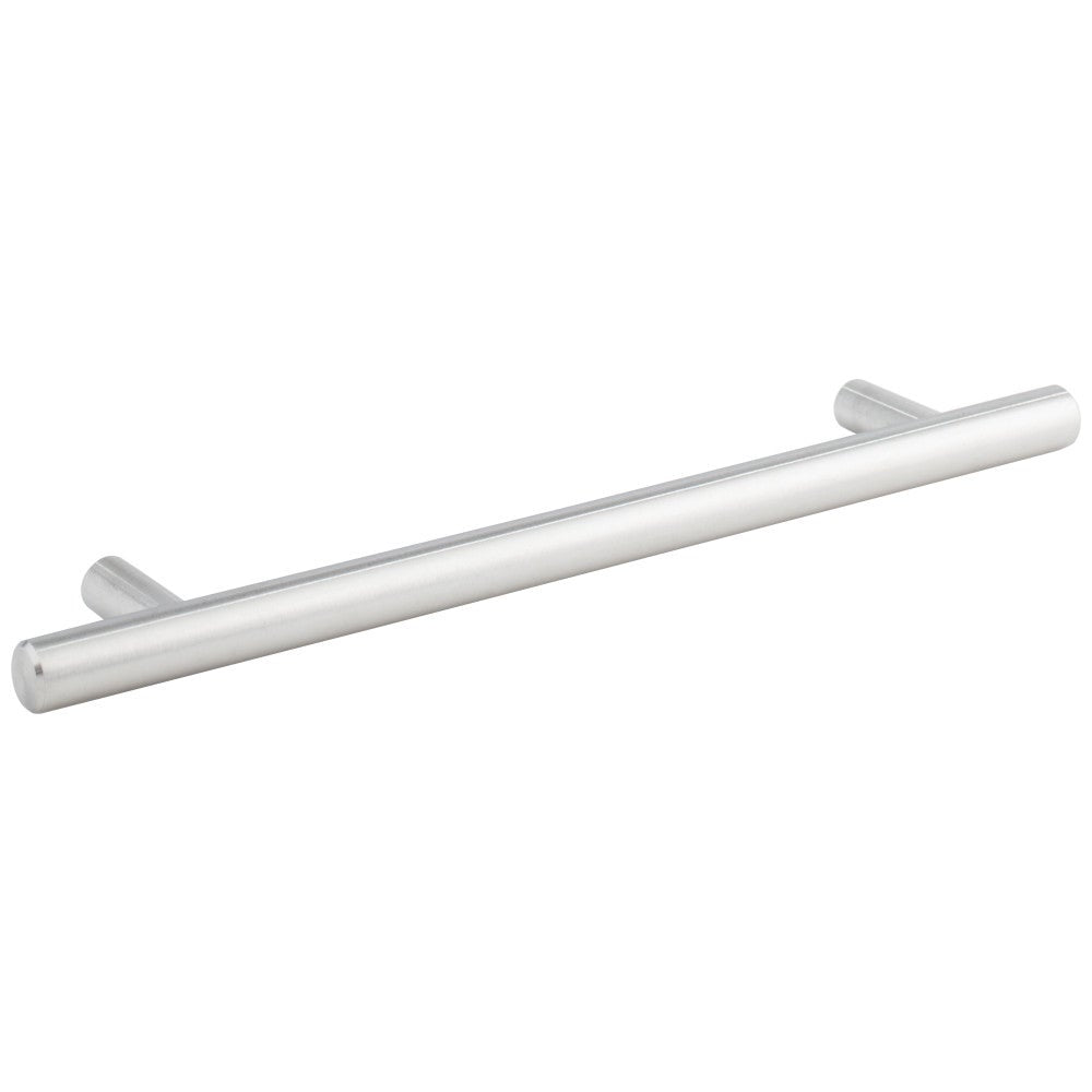 96 mm Center-to-Center Hollow Matte Black Stainless Steel Naples Cabinet Bar Pull