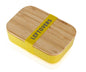Leftovers Bamboo Lunch Box in Vivid Yellow | Eco-Friendly