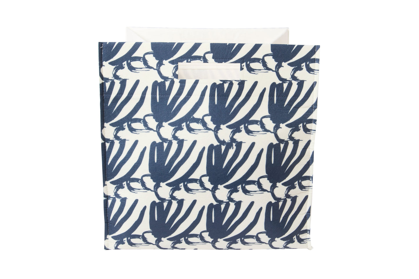 Palm Leaves Felt Storage Bin