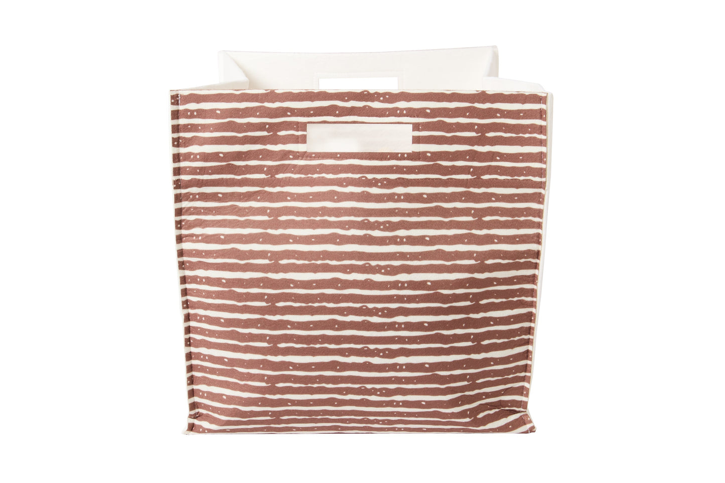 Lines Felt Storage Bin