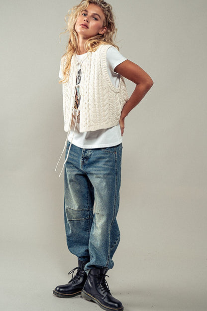 Handcrafted Knit Protector Vest