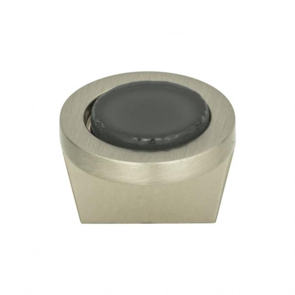Spa Black Round Knob