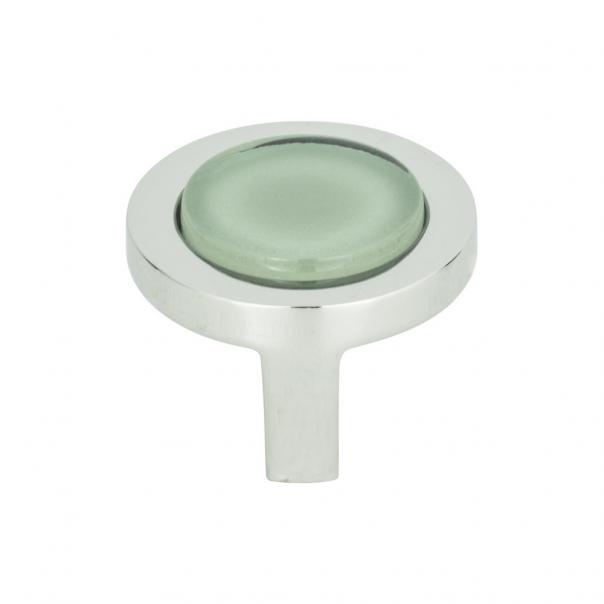Spa Green Round Knob