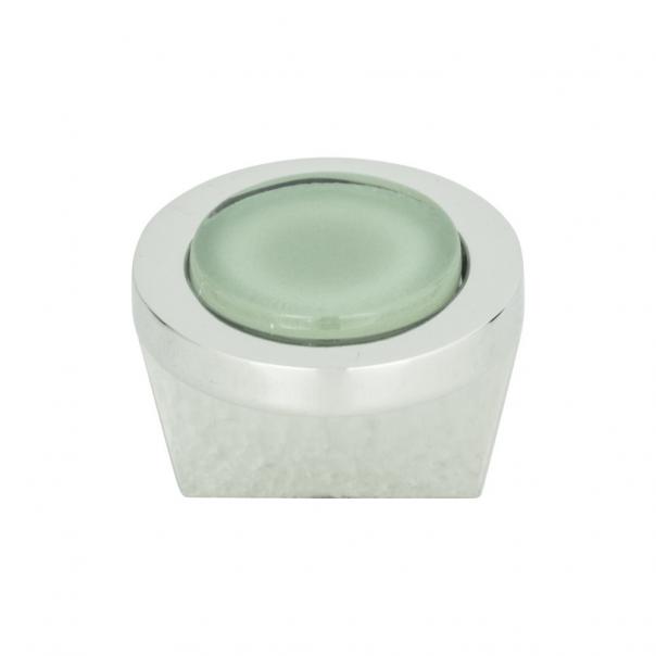 Spa Green Round Knob