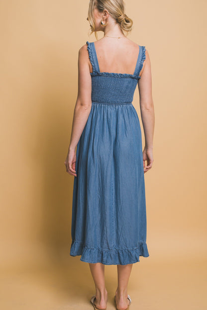 Smocked Maxi Dress