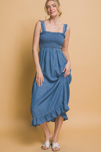Smocked Maxi Dress