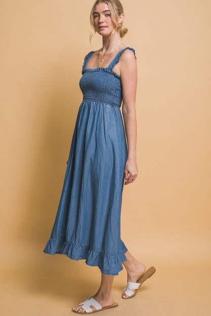 Smocked Maxi Dress