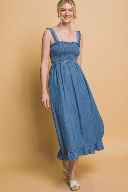 Smocked Maxi Dress