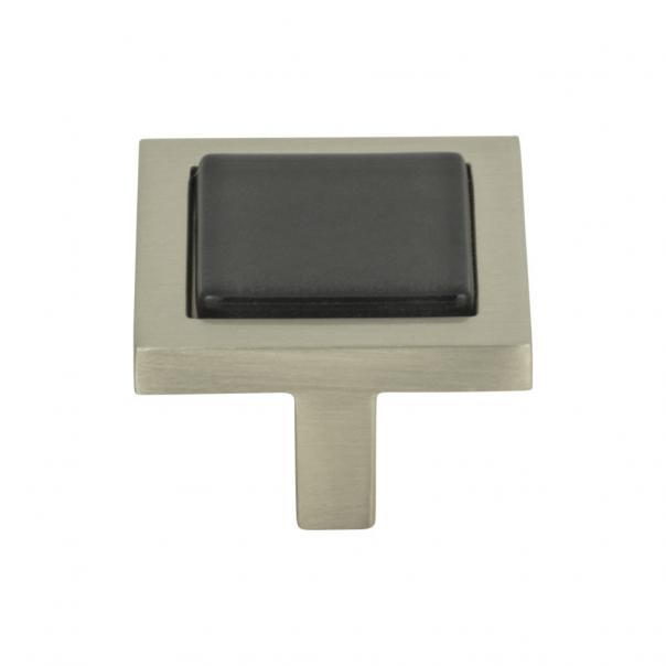 Spa Black Square Knob