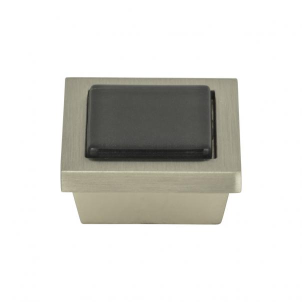 Spa Black Square Knob