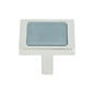 Spa Blue Square Knob