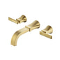 Flusso 230.1950 Two Handle Wall Mounted Bathroom Faucet