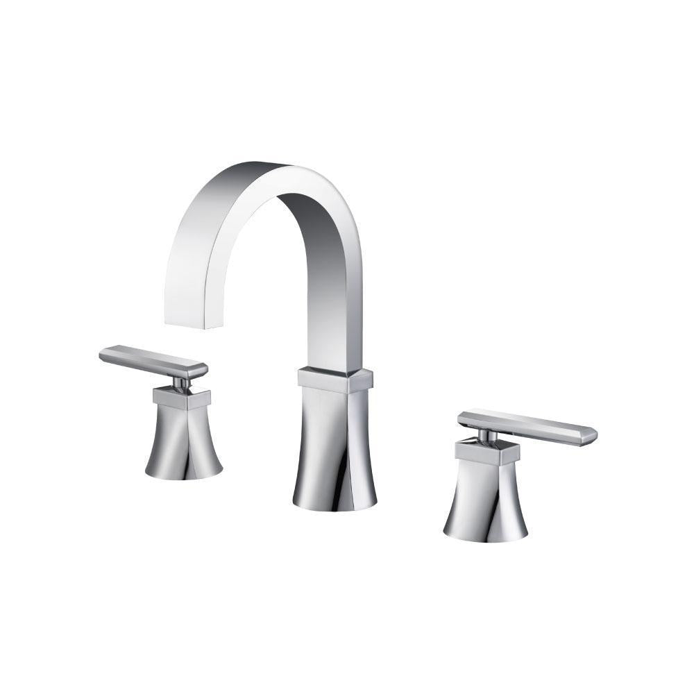 Flusso 230.2000 Three Hole 8" Widespread Two Handle Bathroom Faucet