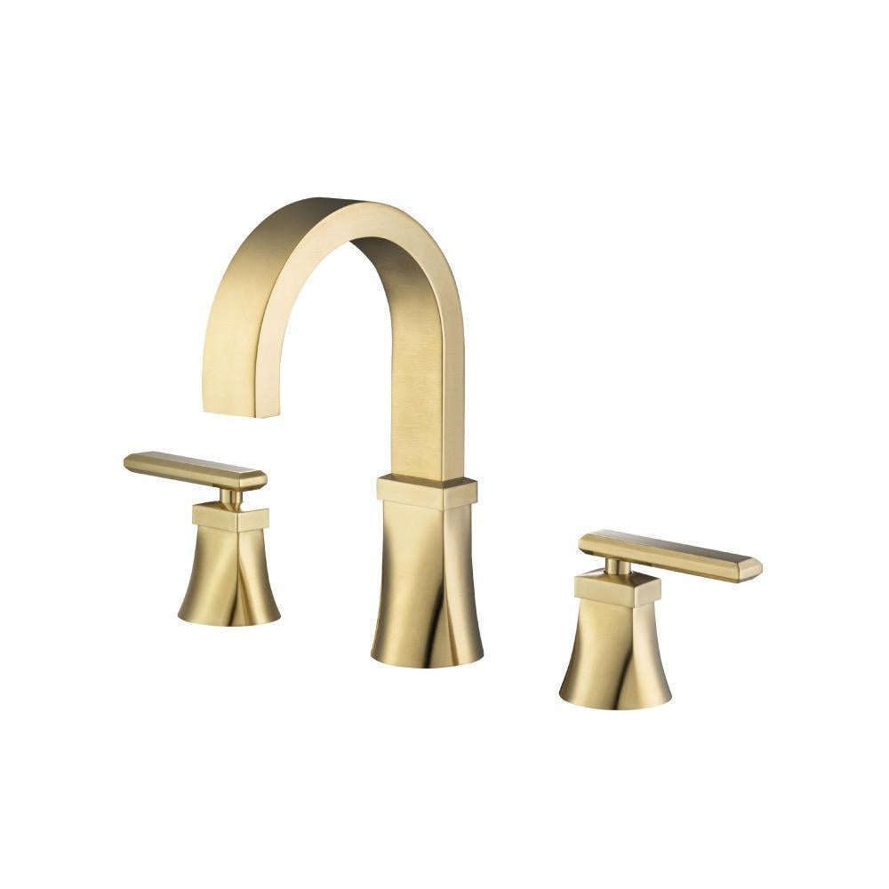 Flusso 230.2000 Three Hole 8" Widespread Two Handle Bathroom Faucet