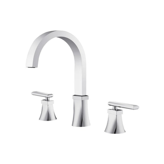Flusso 230.2410 3 Hole Deck Mount Roman Tub Faucet