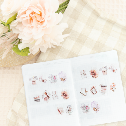 Love Letter 'Moments' Premium Satin Die Cut Washi 30mm