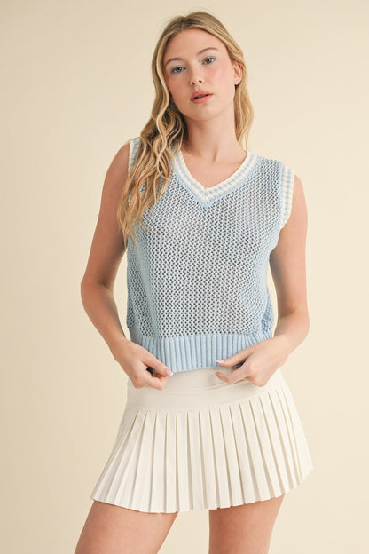 Knit Sweater Vest