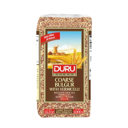 DURU Medium Coarse With Vermicelli 1KG - Premium Quality Pasta for Versatile Cooking