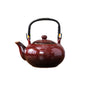 1pc Unique Kiln-Changed Ceramic Teapot, 25.36 oz, Assorted Novelty