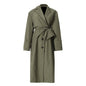 Niche Independent Designer Coat Women Deconstruction Two Piece Detachable Wide Shoulder Handsome Coat Two Piece Set