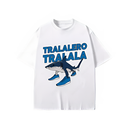 Tralalero Tralala Funny Shark Meme T-shirt Gifts Women's Fashion Gothic Vintage T-shirts Casual T Shirt