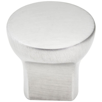 1" Diameter Satin Nickel Round Brenton Cabinet Knob