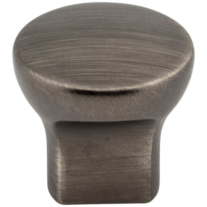1" Diameter Satin Nickel Round Brenton Cabinet Knob