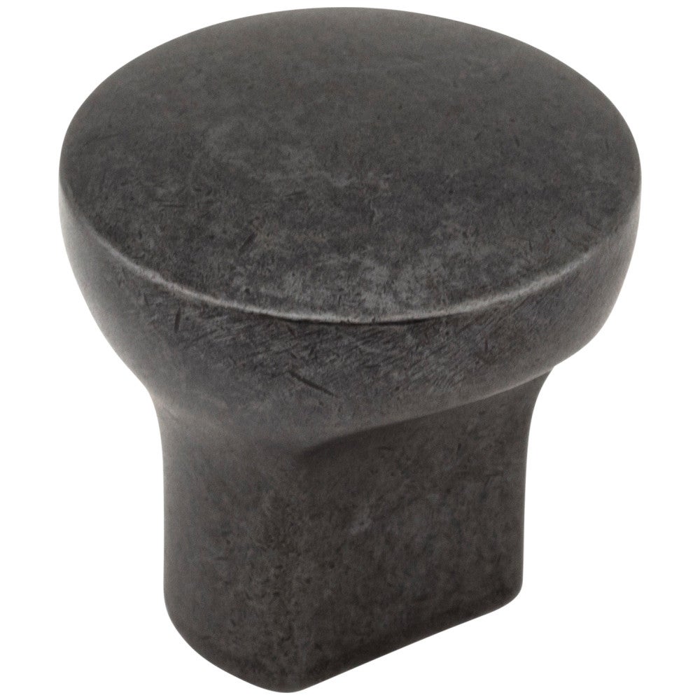 1" Diameter Satin Nickel Round Brenton Cabinet Knob