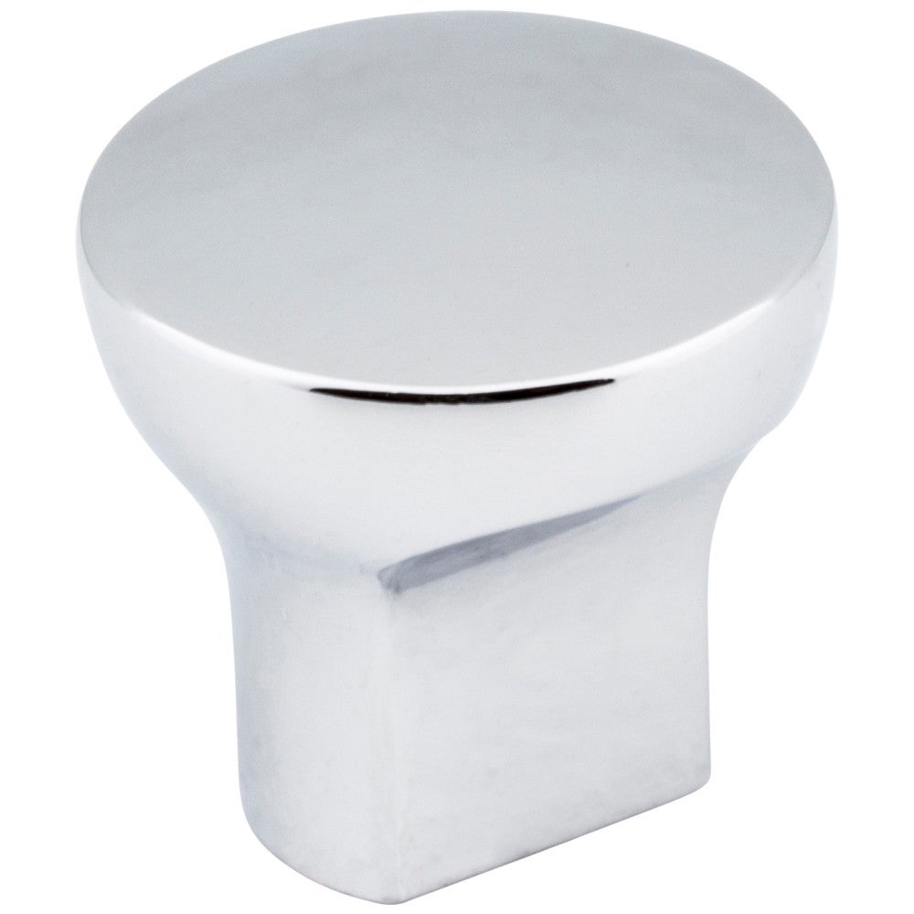 1" Diameter Satin Nickel Round Brenton Cabinet Knob