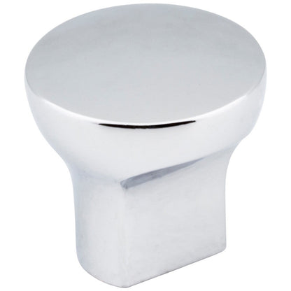 1" Diameter Satin Nickel Round Brenton Cabinet Knob