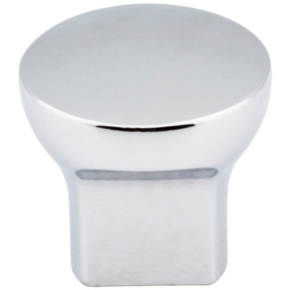 1" Diameter Satin Nickel Round Brenton Cabinet Knob