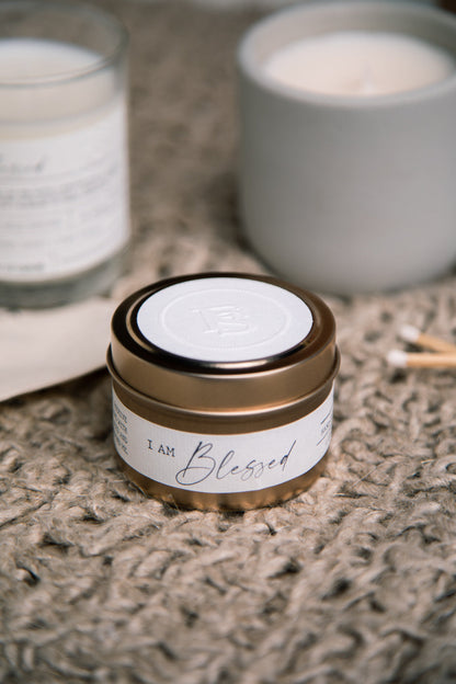 I AM Blessed Travel Tin
