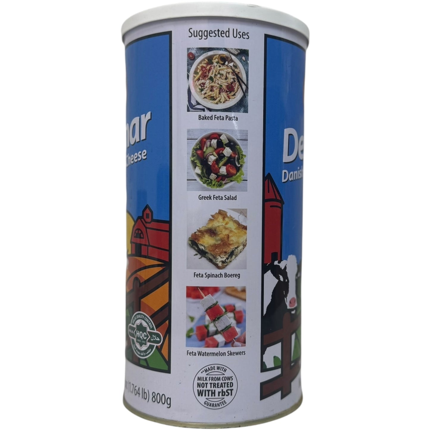 Karoun Denmar Danish White Cheese - Authentic Flavor for Salads, Spreads, and Cooking