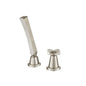 Flusso 240.1280 Deck Diverter With Holder & Hose