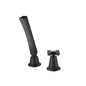 Flusso 240.1280 Deck Diverter With Holder & Hose