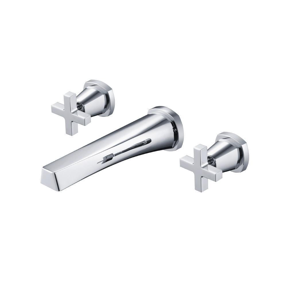 Flusso 240.2450 Two Handle Wall Mounted Tub Filler