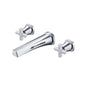 Flusso 240.2450 Two Handle Wall Mounted Tub Filler
