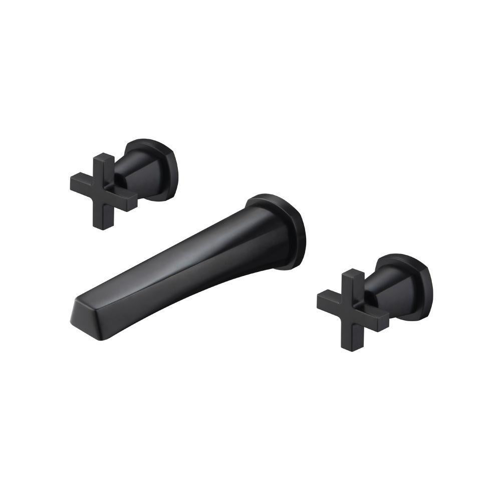 Flusso 240.1950T Trim For Two Handle Wall Mounted Bathroom Faucet