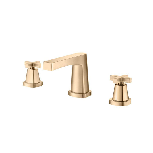 Flusso 240.2000 Three Hole 8" Widespread Two Handle Bathroom Faucet