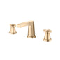 Flusso 240.2000 Three Hole 8" Widespread Two Handle Bathroom Faucet