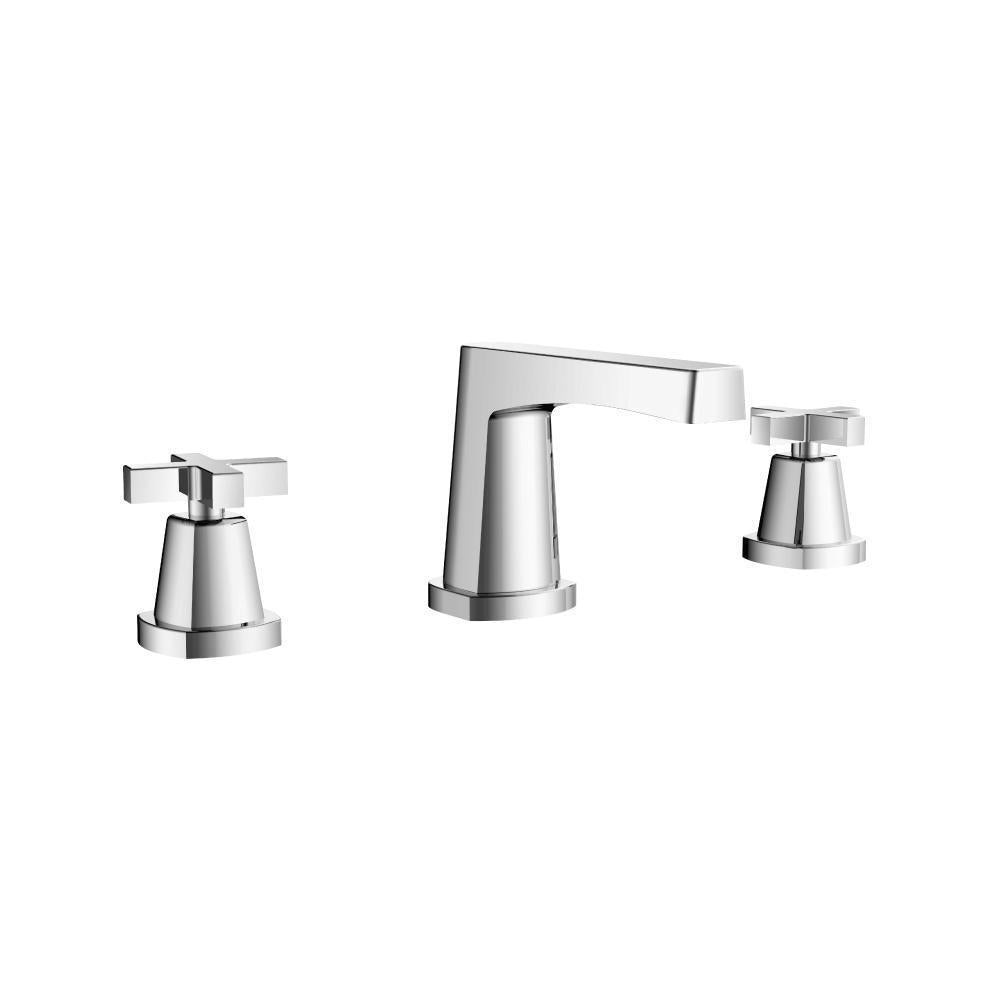 Flusso 240.2000 Three Hole 8" Widespread Two Handle Bathroom Faucet