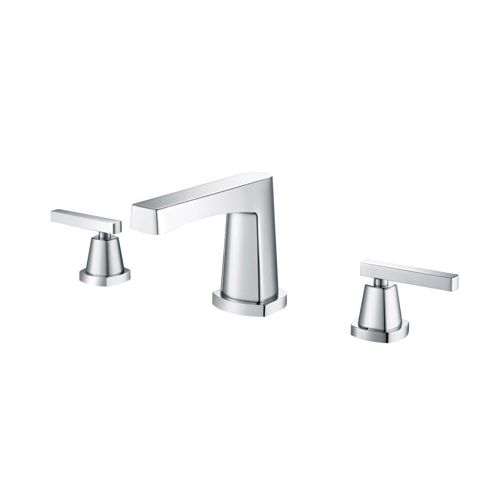 Flusso 240.2001 Three Hole 8" Widespread Two Handle Bathroom Faucet