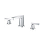 Flusso 240.2001 Three Hole 8" Widespread Two Handle Bathroom Faucet